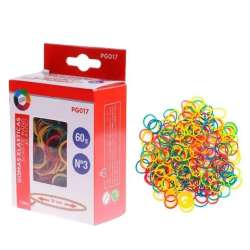 Gumki recepturki kolorowe 30x1,5mm 60g