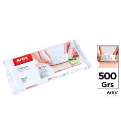 Glina modelarska 500g biała