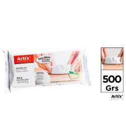 Naturalna glina utwardzalna 500g biała (PY037)