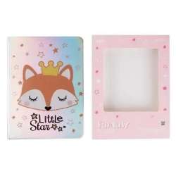 Notes holograficzny lisek 19x13,5cm