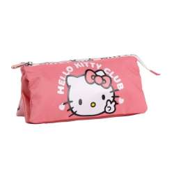 Piórnik 3 komorowy Hello Kitty - 1