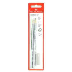 Ołówek Grip 2001/HB, B nakładka 2szt FABER CASTELL