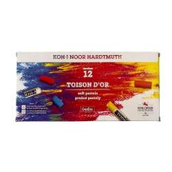 Kredki Pastele Toison D'or 12 kolorów - 1