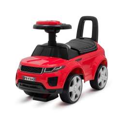Jeździk SUV ekoskóra Prime czerwony