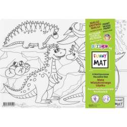 Mata transparentna Dinozaury Funny Mat STRIGO - 1