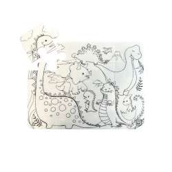 Puzzle Dinozaury Funny Mat STRIGO - 1
