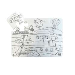 Puzzle Pojazdy Funny Mat STRIGO - 1