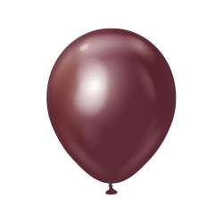 Balony Mirror Burgundy 50szt - 1