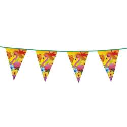 Banner z flagami Hibiscus 6m