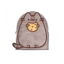 Pusheen plecak mały skórzany z aplikacją