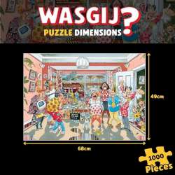 Puzzle 1000 Wasgij Jumbo Retro metamorfoza - 1