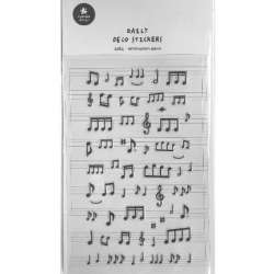 Naklejki ozdobne Muzyka Nuty - 1