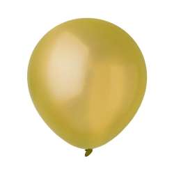 Balony Decomex metallic Gold 100szt