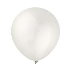 Balony Decomex metallic Pearl White 100szt