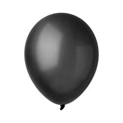 Balony metallic czarne 23cm 100szt