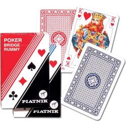 Karty pojedyncze ""Poker-Brydż"" PIATNIK (9001890119712) - 1
