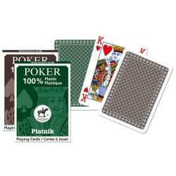 Karty pojedyńcze talie ""plastik Poker"" PIATNIK (GXP-643076) - 1