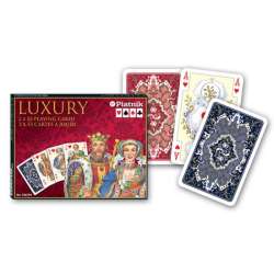 Karty do gry lux Luxury Piatnik (9001890216749) - 1