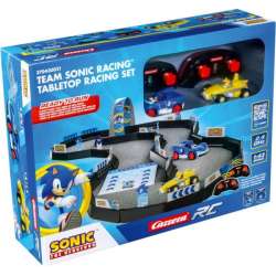 Tor wyścigowy Team Sonic Racing Tabletop Racing + 2 auta Carrera (370430021)