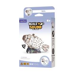 Puzzle 3D. Buduj i słuchaj - Foka