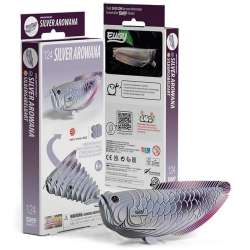Ryba Arowana Srebrna Eugy. Eko Układanka 3D