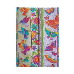 Notatnik w linie Hummingbirds & Flutterbyes midi - 1