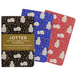Notatniki Jotter Leniwce 9x14cm (3szt) - 1