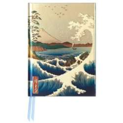 Notatnik A6 linia TW Morze w Satta Utagawa Hirosh.