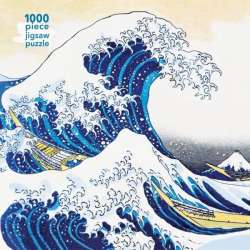 Puzzle 1000 Wielka fala w Kanagawie Hokusai Katsus - 1