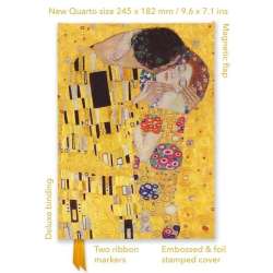 Notatnik quatro linia TW Pocałunek Gustav Klimt