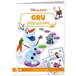 Książeczka Disney Uczy. Kraina Lodu. Gry planszowe (UBG-9301)