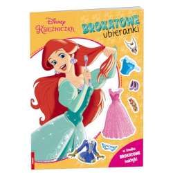 Książeczka Disney Księżniczka. Brokatowe ubieranki (SDLB-9104) - 1