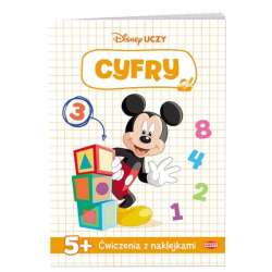 Książeczka Disney uczy. Miki. Ćwiczenia z naklejkami. Cyfry (UDN-9308)
