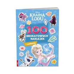 Książeczka Kraina Lodu. 100 brokatowych naklejek (NB-9103) - 1