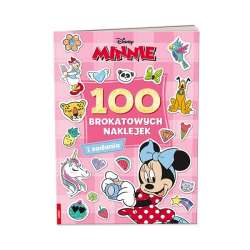 Książeczka Minnie. 100 brokatowych naklejek (NB-9104) - 1