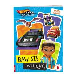 Książeczka Hot Wheels. Let's race. Baw się i naklejaj. (STB-1601) - 1