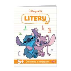 Książeczka Disney uczy. Stitch. Ćwiczenia z naklejkami. Litery (UDN-9309)