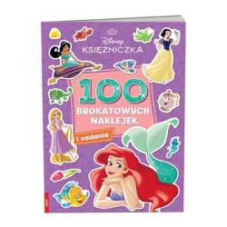 Książeczka Disney Księżniczka. 100 brokatowych naklejek (NB-9108)