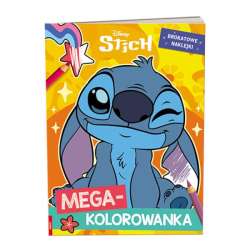 Megakolorowanka Stitch. Brokatowe naklejki (KOLB-9101) - 1