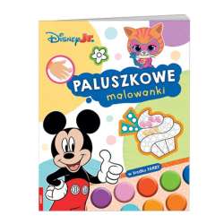 Książeczka Disney Junior. Paluszkowe malowanki (PAL-9101)