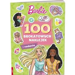 Barbie. 100 Brokatowych naklejek