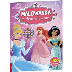Disney Księżniczka. Malowanka z diamencikami