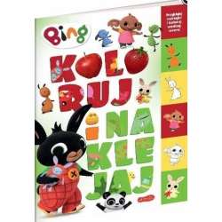 Bing. Koloruj i naklejaj (9788327659880)