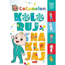 Cocomelon. Koloruj i naklejaj (GXP-835295)