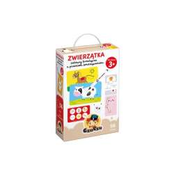 CzuCzu Zwierzątka Zabawy kreatywne z pisakiem zmazywakiem (9788365773555) - 1