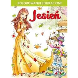 Jesień - kolorowanka edukacyjna