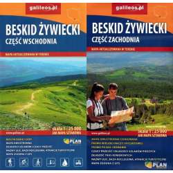 Mapa turystyczna - Beskid Żywiecki 1:25 000 - 1