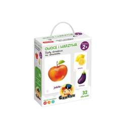 CzuCzu Karty obrazkowe na sznurku Owoce i Warzywa (9788366762169) - 1