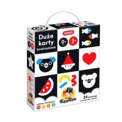 CzuCzu Duże karty kontrastowe dla dzieci w wieku 0-3m+ (9788366762664) - 1