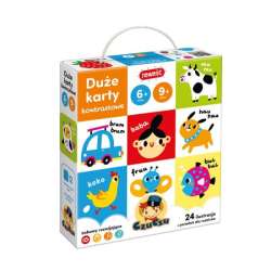 CzuCzu Duże karty kontrastowe dla dzieci w wieku 6-9m+ (9788366762671) - 1